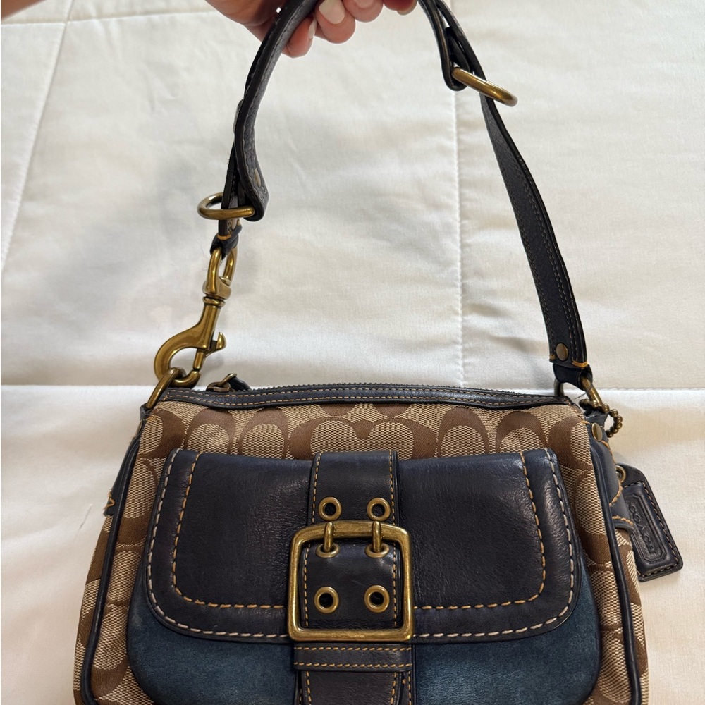 Coach Brown and Black Women's Bag